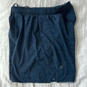 Lululemon Mens unlined size Medium shorts Navy. Like new